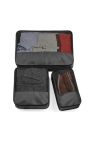 Bagbase Escape Packing Cube Set (Pack of 2) (Black) (One Size) - Default Title