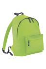Bagbase Junior Fashion Backpack / Rucksack (14 Liters) (Pack of 2) (Lime/graphite) (One Size) - Default Title