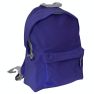 Bagbase Junior Fashion Backpack / Rucksack (14 Liters) (Purple/Light Grey) (One Size) - Purple/Light Grey