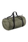 BagBase Packaway Barrel Bag/Duffel Water Resistant Travel Bag (8 Gallons) (Pack (Olive Green / Black) (One Size) - Olive Green / Black