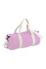 Bagbase Plain Varsity Barrel/Duffel Bag (5 Gallons) (Pack of 2) (CLassic Pink/White) (One Size) - CLassic Pink/White