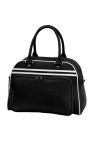 Bagbase Retro Bowling Bag (6 Gallons) (Black/White) (One Size) - Black/White