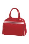 Bagbase Retro Bowling Bag (6 Gallons) (Pack of 2) (Classic Red/White) (One Size) - Classic Red/White