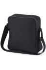 Bagbase Retro Flight / Travel Bag (1.8 Gallons) (Black/Dark Graphite) (One Size)