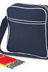 Bagbase Retro Flight / Travel Bag (1.8 Gallons) (French Navy/White) (One Size)