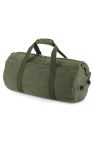 Bagbase Vintage Canvas Barrel Bag (Vintage Military Green) (One Size) - Default Title