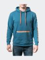 I Told You 3 Lines -  Retro Inspired Helsinki Hoodie - Blue
