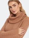 Couldn't Be Sweater Cowl Neck Sweater Dress