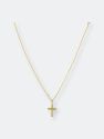 Genesis Cross Necklace - Gold