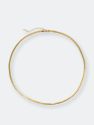 Karen Herringbone Necklace - 18K Gold