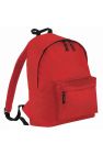 Beechfield Childrens Junior Big Boys Fashion Backpack Bags/Rucksack/School (Pack of 2) (Bright Red) (One Size) - Bright Red