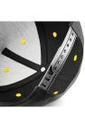 Beechfield Unisex 5 Panel Contrast Snapback Cap (Black/ Yellow)