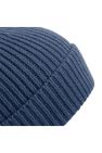 Beechfield Unisex Engineered Knit Ribbed Beanie (Steel Blue)