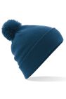 Beechfield Unisex Original Pom Pom Winter Beanie Hat (Petrol) - Petrol