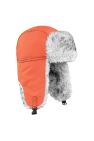 Beechfield Unisex Thermal Winter Sherpa Trapper Hat (Orange) - Orange