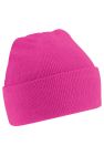 Beechfield® Soft Feel Knitted Winter Hat (Fuchsia) - Fuchsia