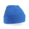 Beechfield® Soft Feel Knitted Winter Hat (Sapphire Blue)