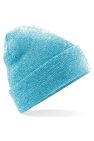 Beechfield® Soft Feel Knitted Winter Hat (Surf Blue)