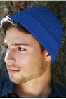 Beechfield® Unisex Retro Trawler Winter Beanie Hat (Bright Royal)