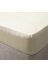 Belledorm Jersey Cotton Deep Fitted Sheet (Ivory) (Crib)