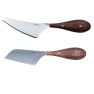 Bamboo 3Pc Striped Cutting Board And Aaron Probyn Cheese Knives Set