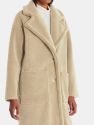 Bronte Faux Shearling Trench Coat