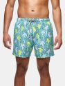 Flair Palm II Swim Shorts - Aqua