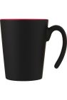 Bullet Oli Ceramic 360ml Mug (Solid Black/Red) (One Size)