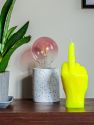 Hand Gesture Candles - F*ck You, Neon Yellow
