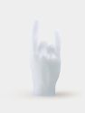 Hand Gesture Candles You Rock, White