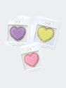Stuck On You Large Chenille Glitter Heart Patch