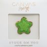 Stuck On You Small Chenille Glitter Star Patch