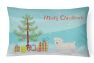 12 in x 16 in  Outdoor Throw Pillow Glen of Imal Christmas Tree Canvas Fabric Decorative Pillow