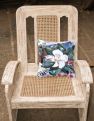 14 in x 14 in Outdoor Throw PillowBarq's and Magnolia Fabric Decorative Pillow