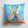 14 in x 14 in Outdoor Throw PillowPelican Fabric Decorative Pillow