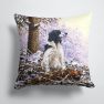 14 in x 14 in Outdoor Throw PillowSpringer Spaniel by Michael Herring Fabric Decorative Pillow