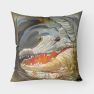 Alligator Fabric Decorative Pillow