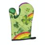 Watercolor St Patrick's Day Lucky Leprechan Oven Mitt