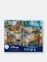 Thomas Kinkade Disney Jigsaw Puzzle -Multi-Pack 4 Pack - 500 Pieces - No. 036726
