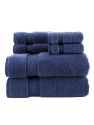 Becci Luxury Turkish Towel Collection 6 pc - Navy