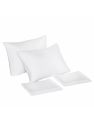 Pillow Case:king Set Of 4 - 40/1 Saten - White