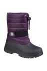 Cotswold Childrens/Kids Icicle Snow Boots (Purple) - Purple