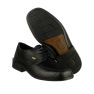 Stonehouse Mens Waterproof Leather Shoe / Mens Shoes - Black