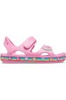 Crocs Girls Fun Lab Rainbow Sandals (Pink)