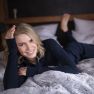 Sleep Long Sleeve Top Women Nattwarm™ Sleep Tech - Winter Night Melange
