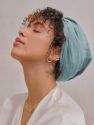Machine Washable 100% Silk Hair Turban For Sleeping in Ether - Default Title