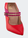 Love Yourself Pump Sandal - Red