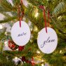 Awe & Glam Ornament Set of Two