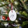 Merry & Joy Ornament Set of Two