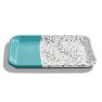 Mind-Pop Small Enamel Tray - Turquoise